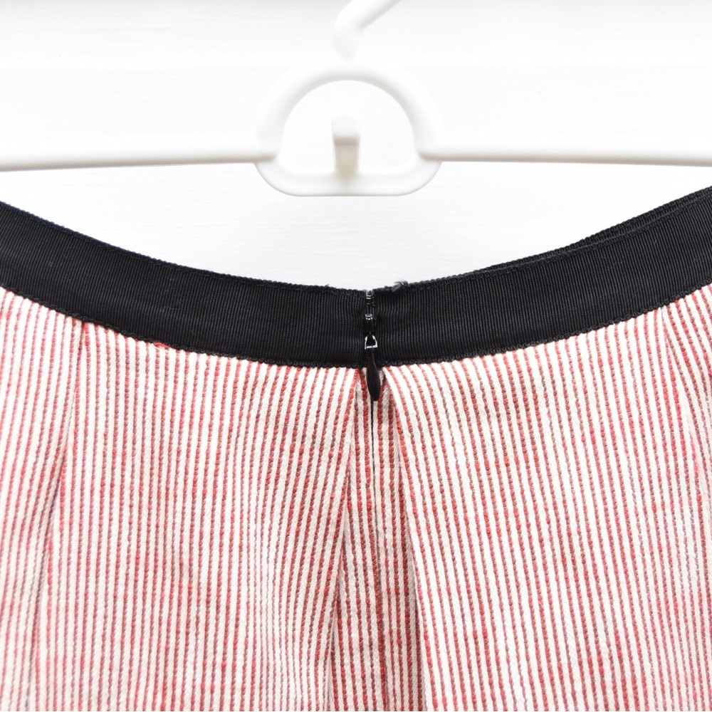 Jason Wu women’s skirt size 4 striped a-line midi skirt with pockets - Picture 3 of 10